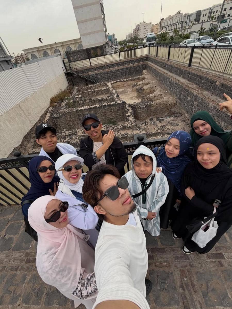 Gen Halilintar jalan-jalan dari Masjid Nabawi ke Masjid Quba