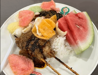 ilustrasi makanan hotel di Mekah 