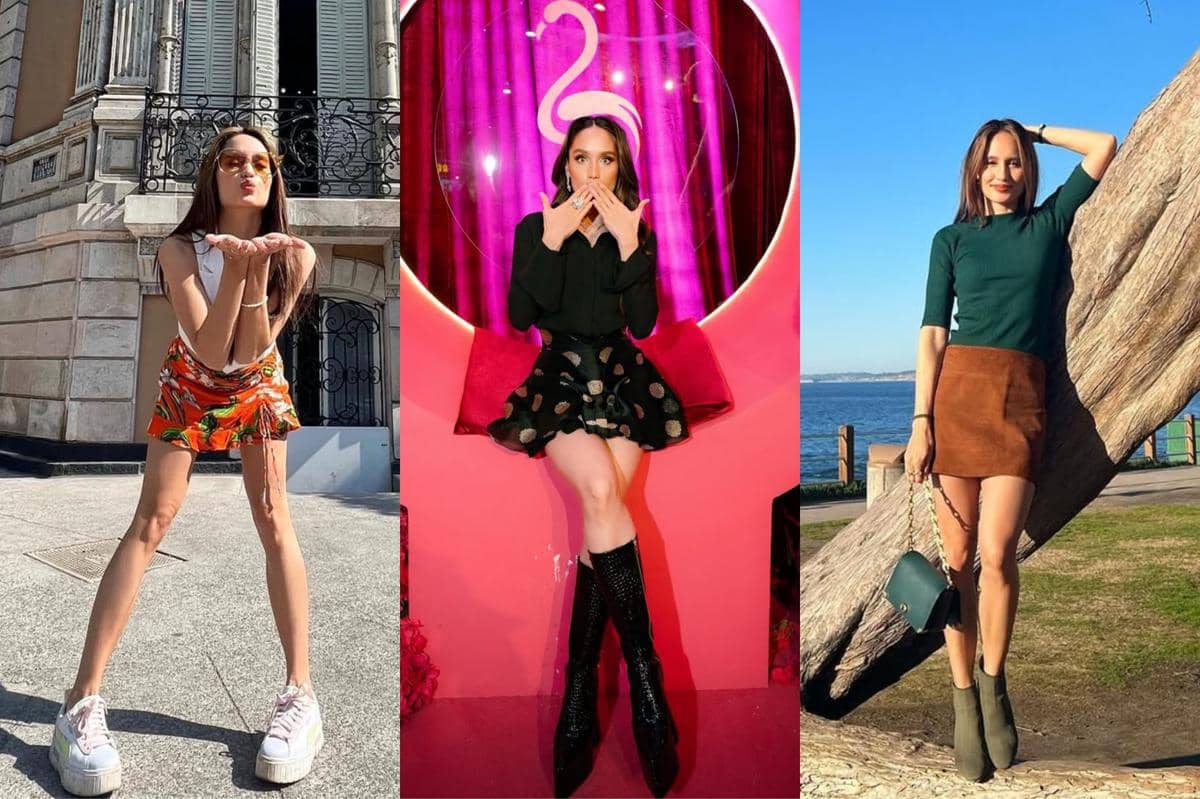 7 Ide Mix and Match Mini Skirt ala Cinta Laura, Girly Look!