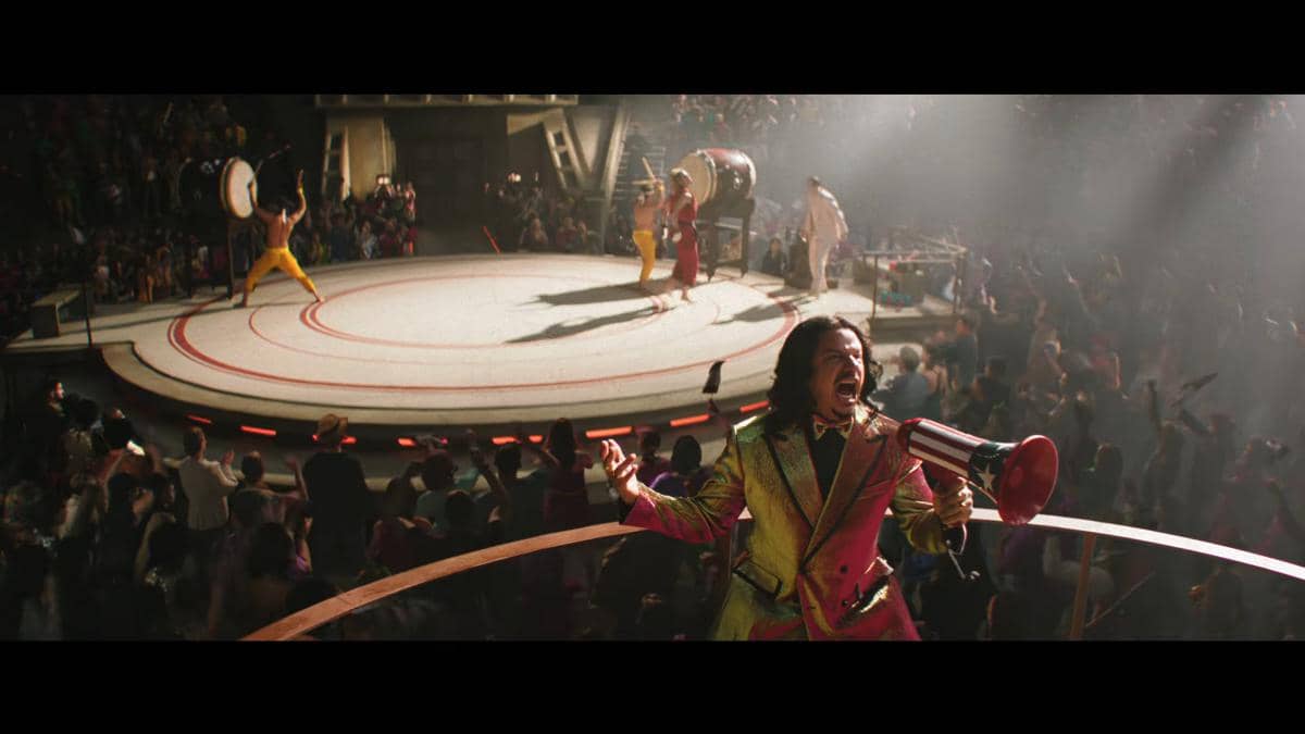 pembukaan turnamen World Warrior di film Street Fighter