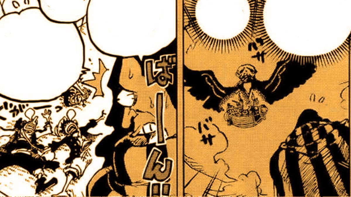 Road kaget Muginn membawa kapal Topi Jerami - One Piece