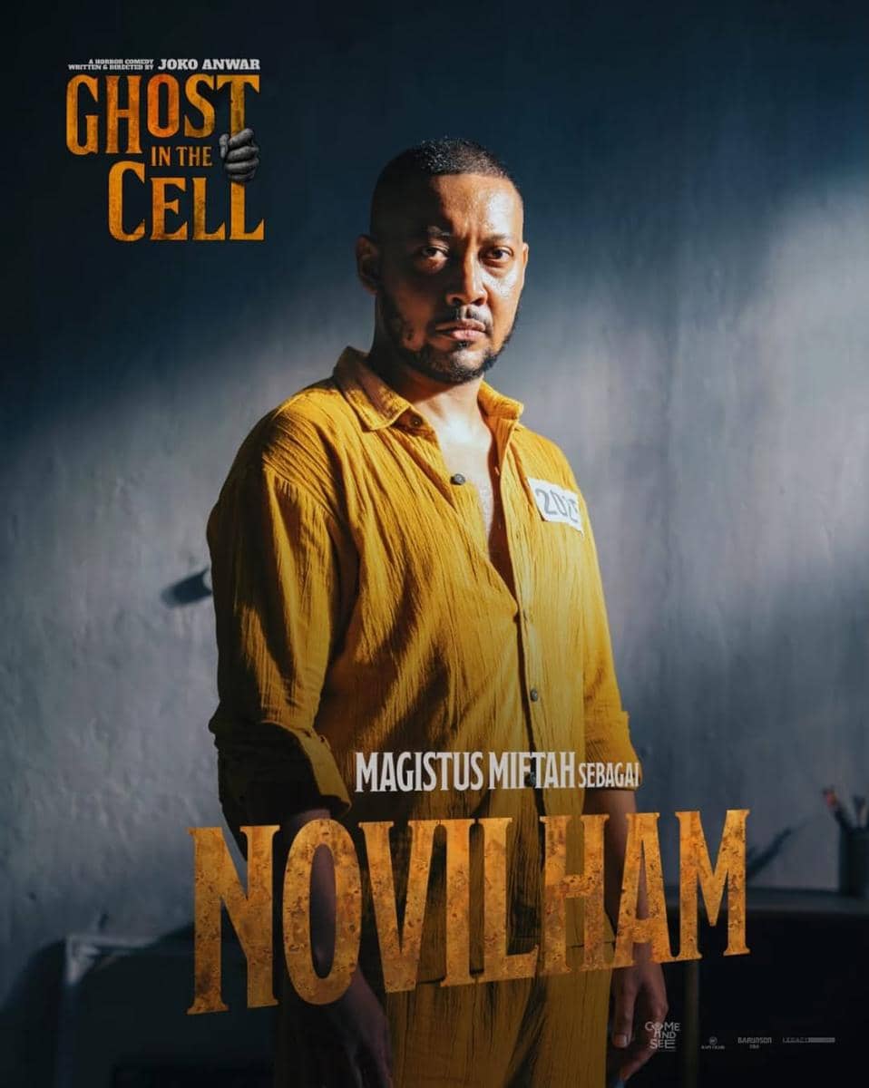 Magistus Miftah, pemeran Novilham di film Ghost in the Cell 