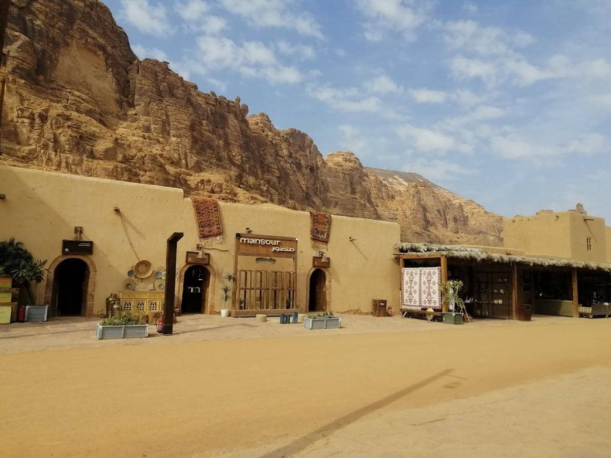 Potret Old Town, Al-Ula, Arab Saudi