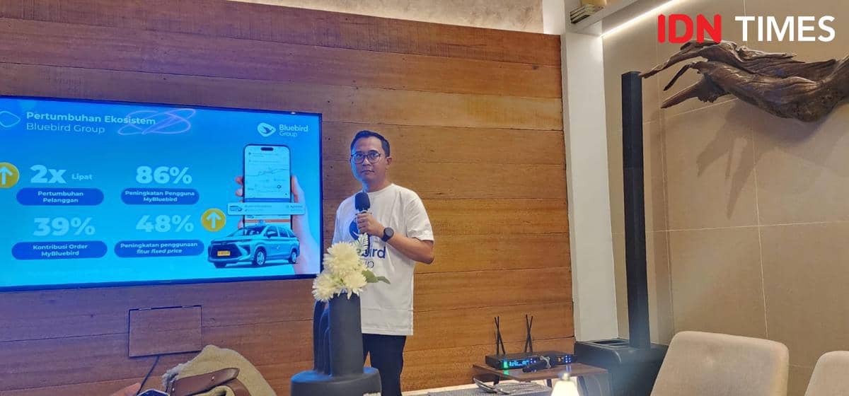 Taksi Listrik Jadi Senjata Bluebird Merebut Pasar di Medan