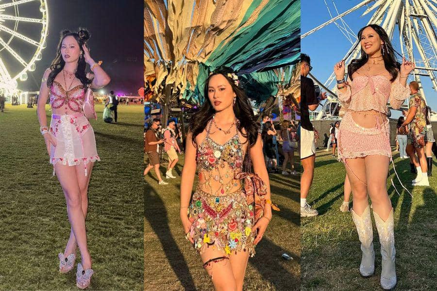 7 OOTD Konser ala Yuyi Chua, Ada untuk Coachella!