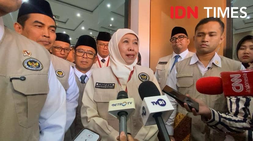 Kadis ESDM Tersangka, Khofifah Bilang Serahkan Ke Penegak Hukum 