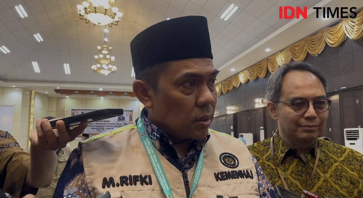 Kakanwil Kementerian Haji Sumbar, M Rifki (IDN Times/Halbert Caniago)