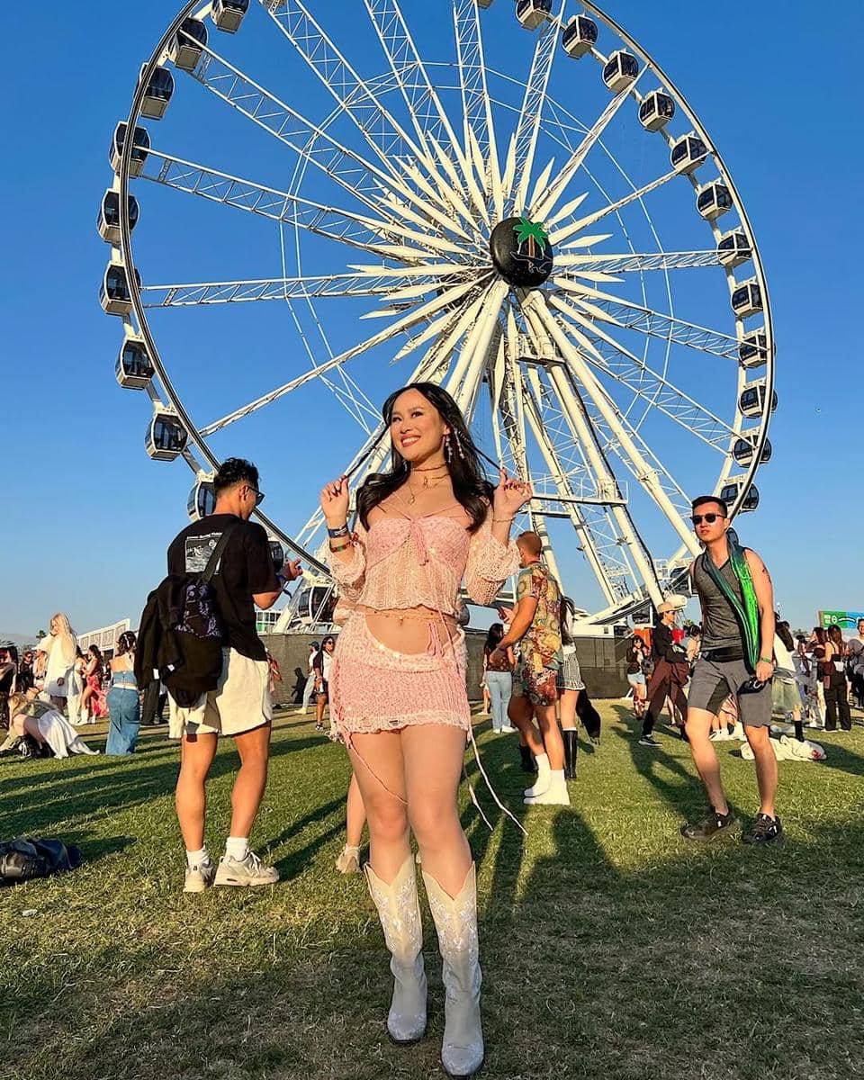 OOTD Konser ala Yuyi Chua, Ada untuk Coachella