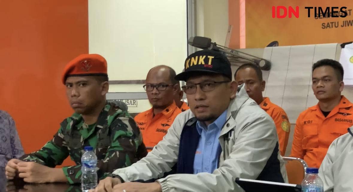 Perwakilan Investigator Komite Nasional Keselamatan Transportasi (KNKT), Dian Saputra. 