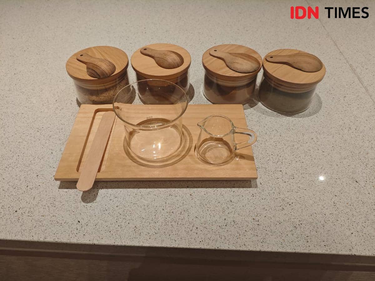 Bahan-bahan untuk membuat lulur (IDN Times/Febriyanti Revitasari)