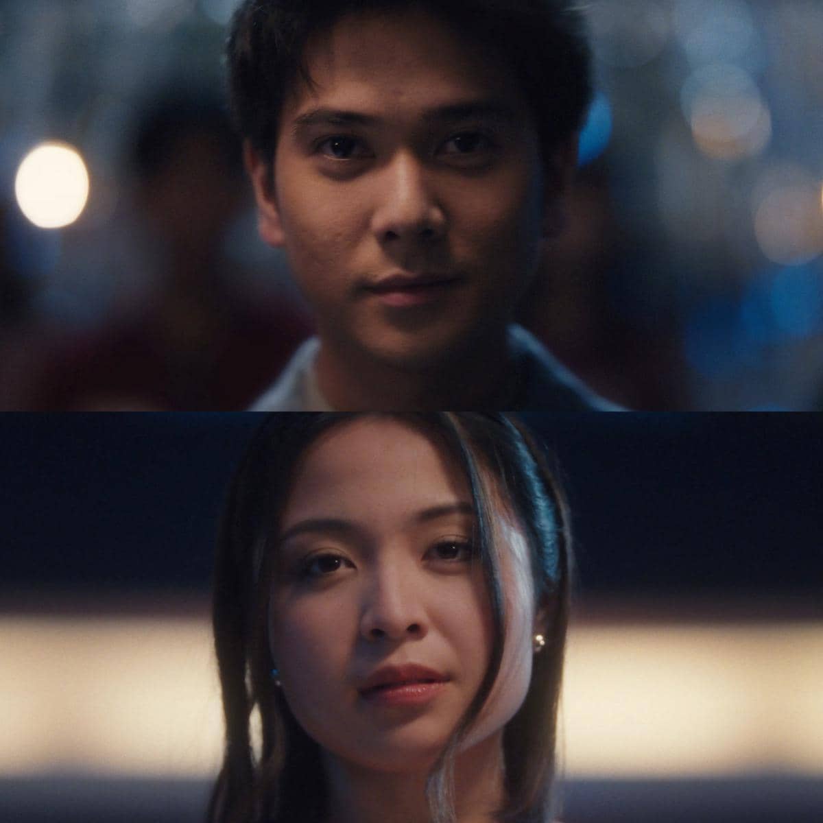 Bernadya dan Iqbaal Ramadhan di MV Rabun Jauh 