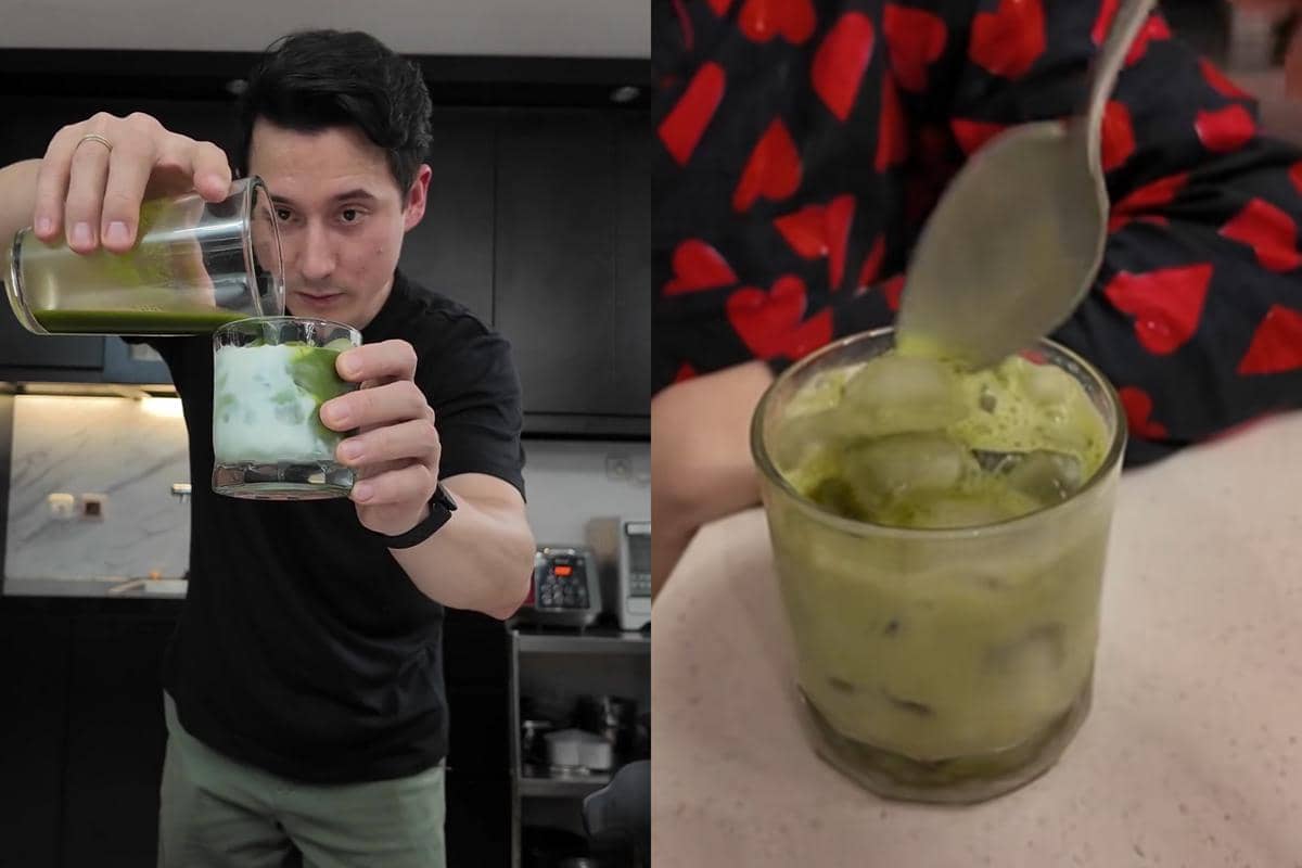 Tangkapan layar Latte Daun Kelor ala Nino Fernandez 