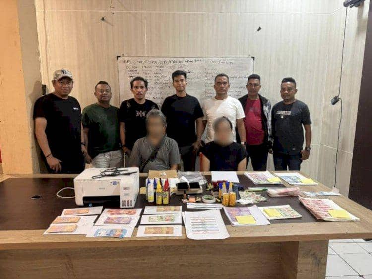 Pasutri di Kupang Bikin ‘Pabrik’ Uang Palsu, Dicetak Pakai Printer Biasa