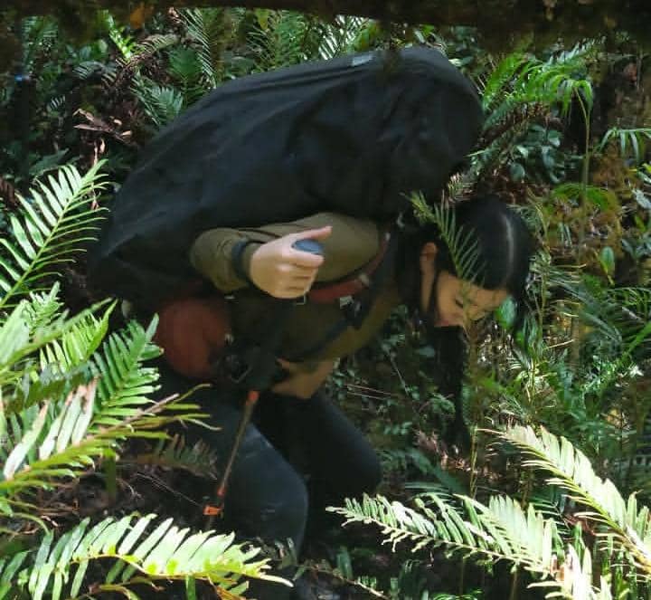 Wendy Walters mendaki Gunung Leuser
