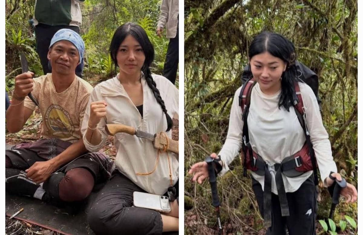 9 Potret Wendy Walters Mendaki Gunung Leuser, Gagal dan Putar Balik