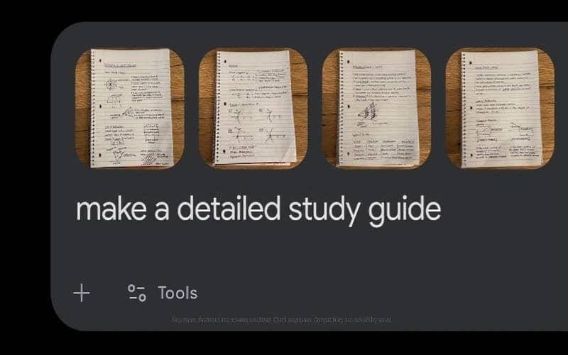 ilustrasi membuat rangkuman materi belajar dengan bantuan Gemini AI