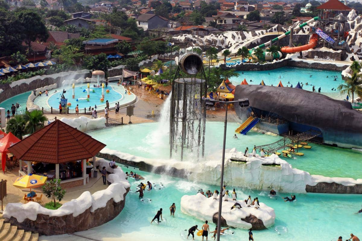 ilustrasi water park 