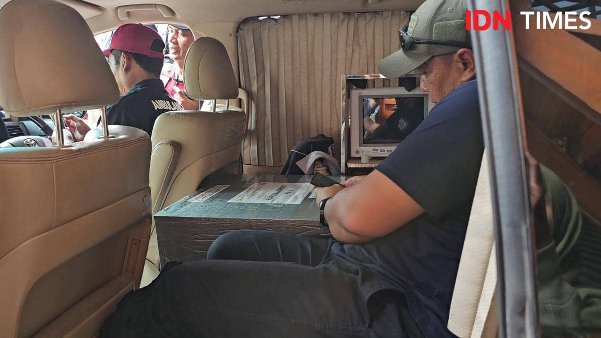 Jenazah korban helikopter jatuh di Kalimantan tiba di Bandara Soetta