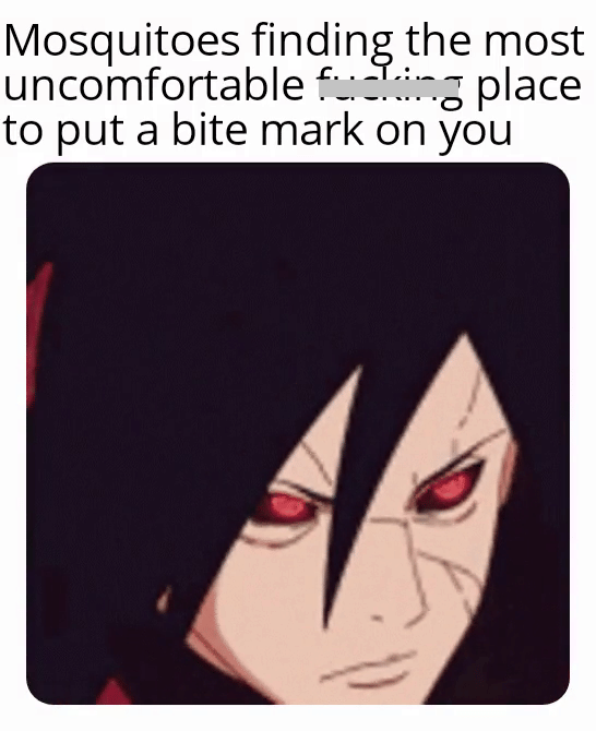 meme kartun tentang nyamuk