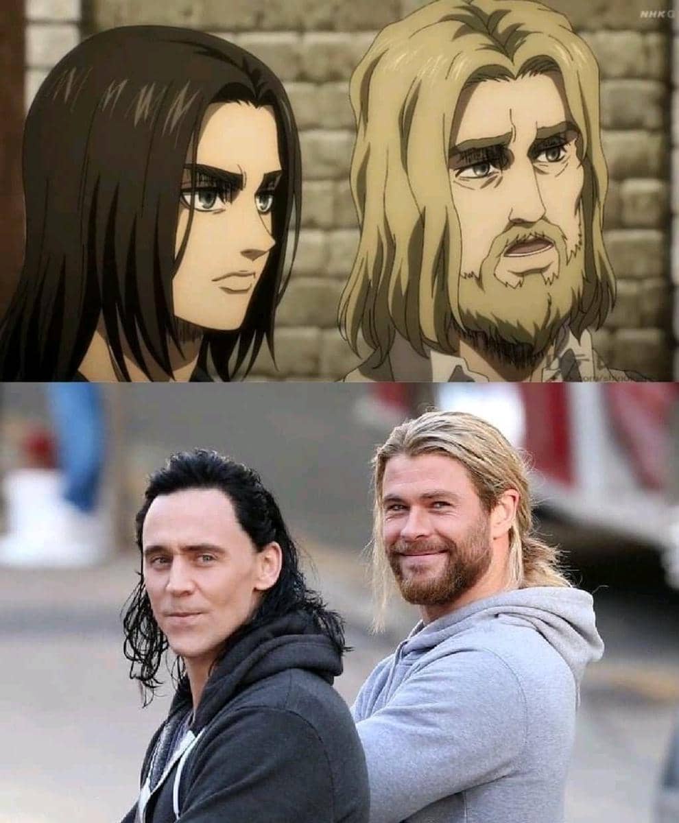 meme anime sefrekuensi dengan hal lain