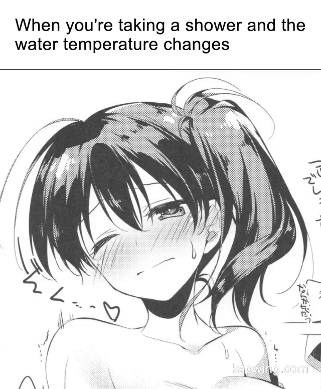meme anime tentang temperatur