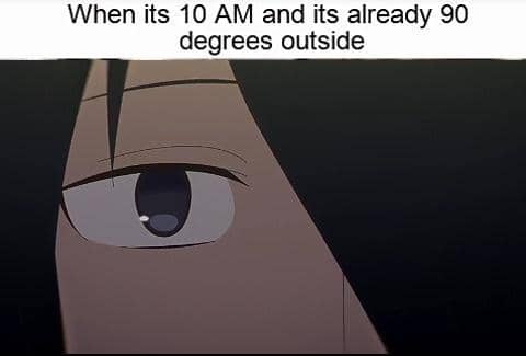 meme anime tentang temperatur