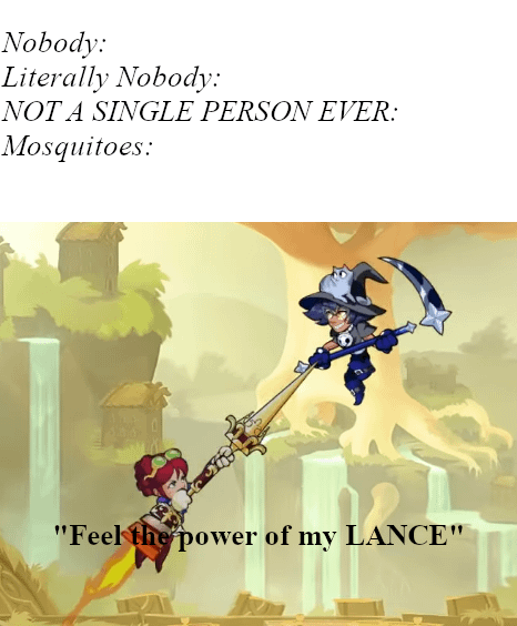 meme kartun tentang nyamuk