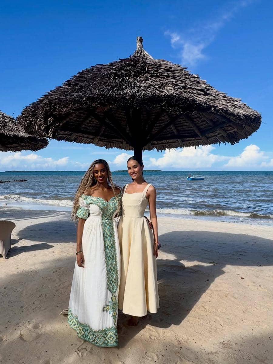 Potret Penyambutan Miss World 2025 Opal Suchata di Tanzania 
