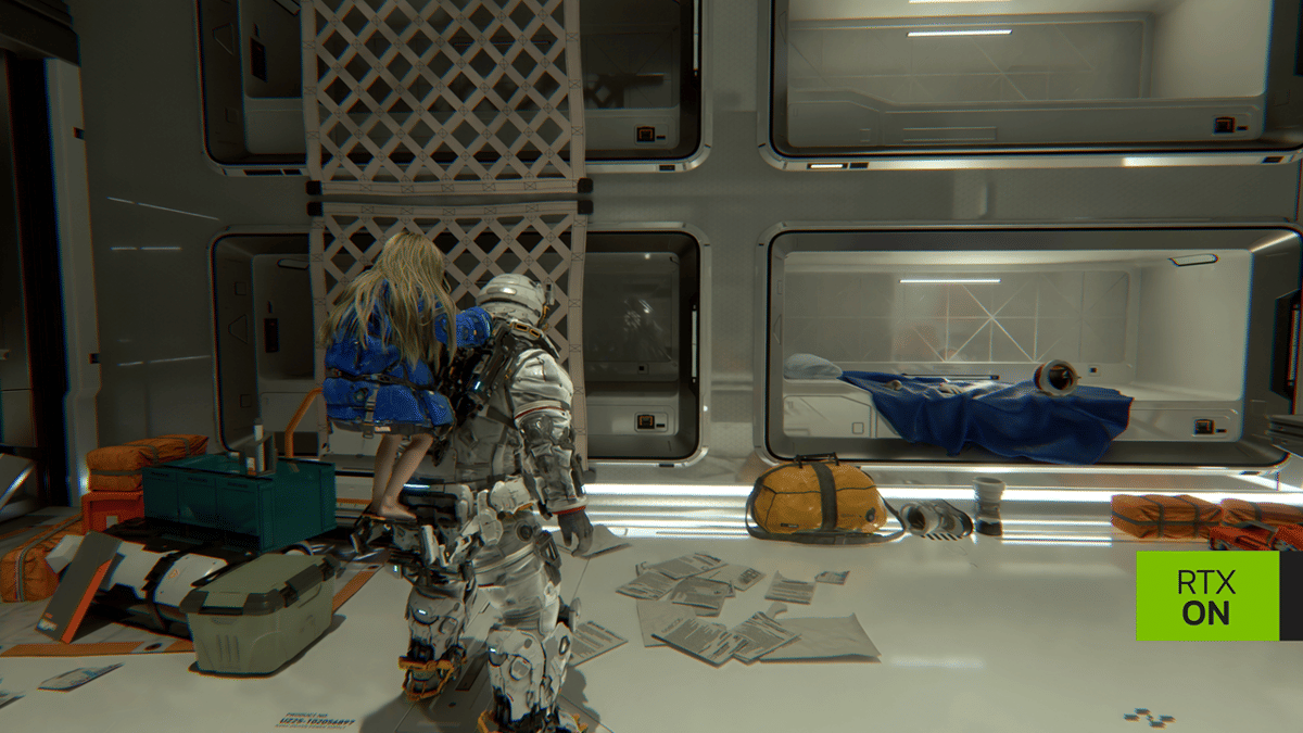 cuplikan visual RTX PRAGMATA