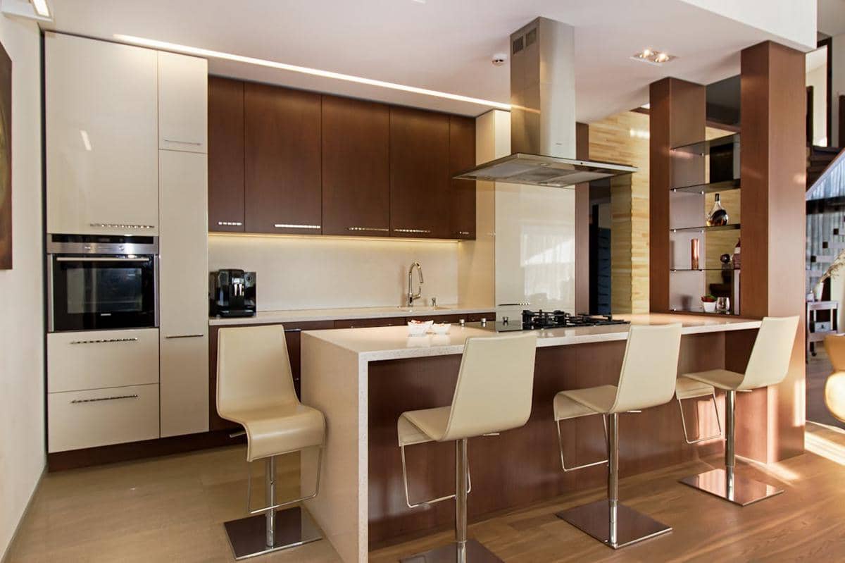 ilustrasi mini bar dapur