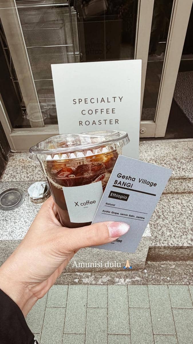 Yunita Siregar nonton konser BTS di Jepang