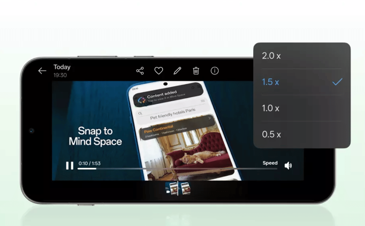Upgrade kontrol playback video di ColorOS OPPO versi terbaru