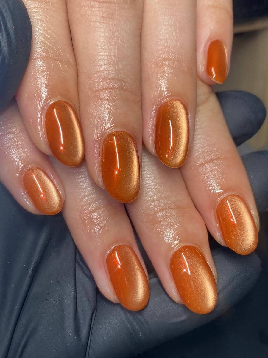 Inspirasi nail art "Aperol Spritz" 