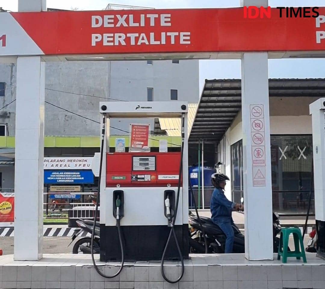 Harga Dexlite Naik, Pengisian BBM di SPBU Palembang Normal  