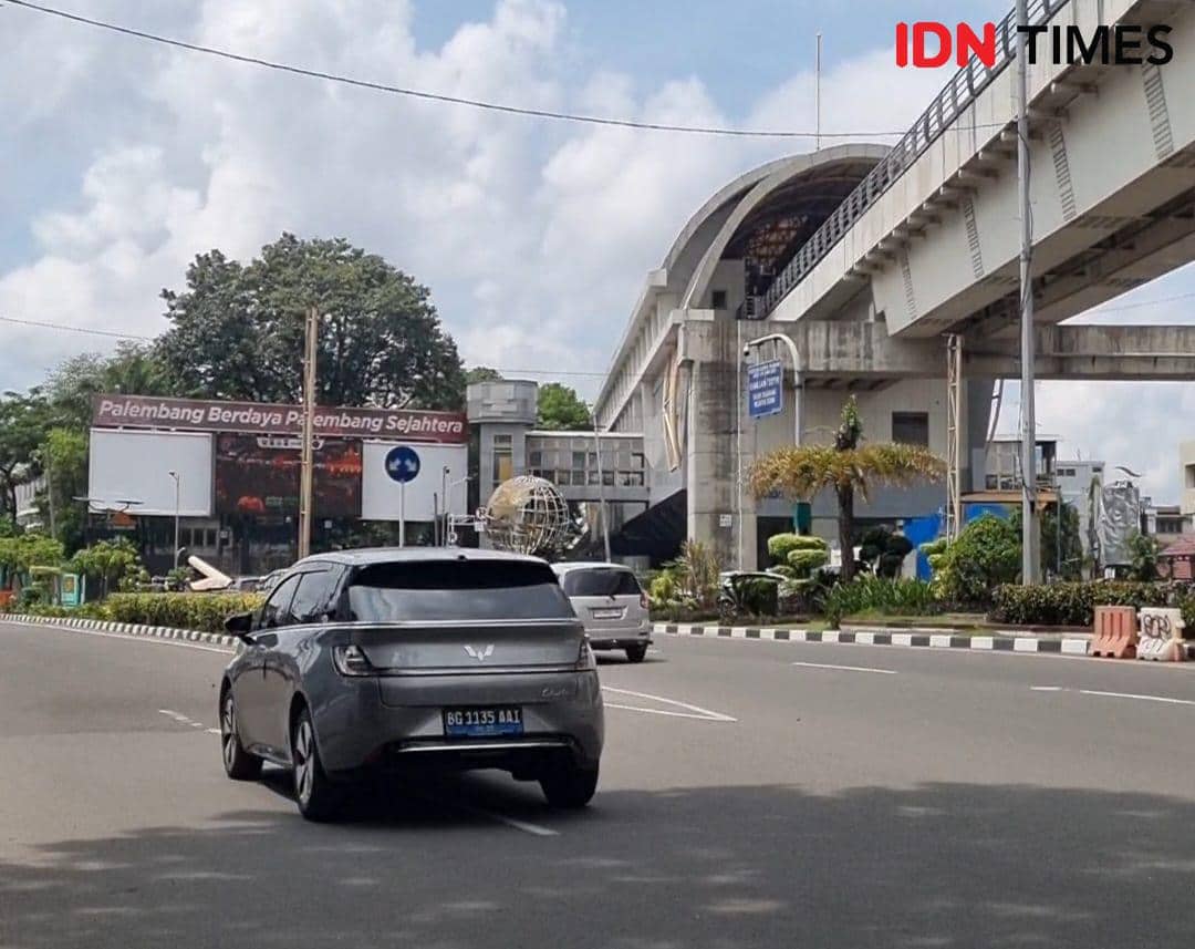 8 Titik Parkir Car Free Night Jalan Kolonel Atmo Palembang