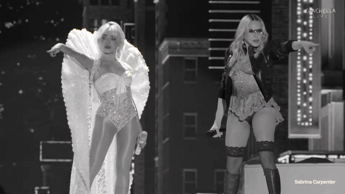 penampilan Sabrina Carpenter dan Madonna di Coachella 2026