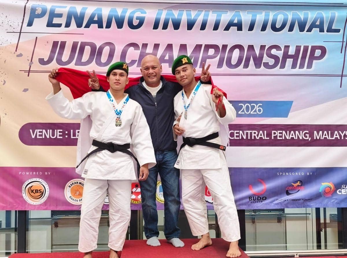 Atlet judo Sumut meraih perak di kejuaraan internasional di Penang (dok.PJSI Sumut)