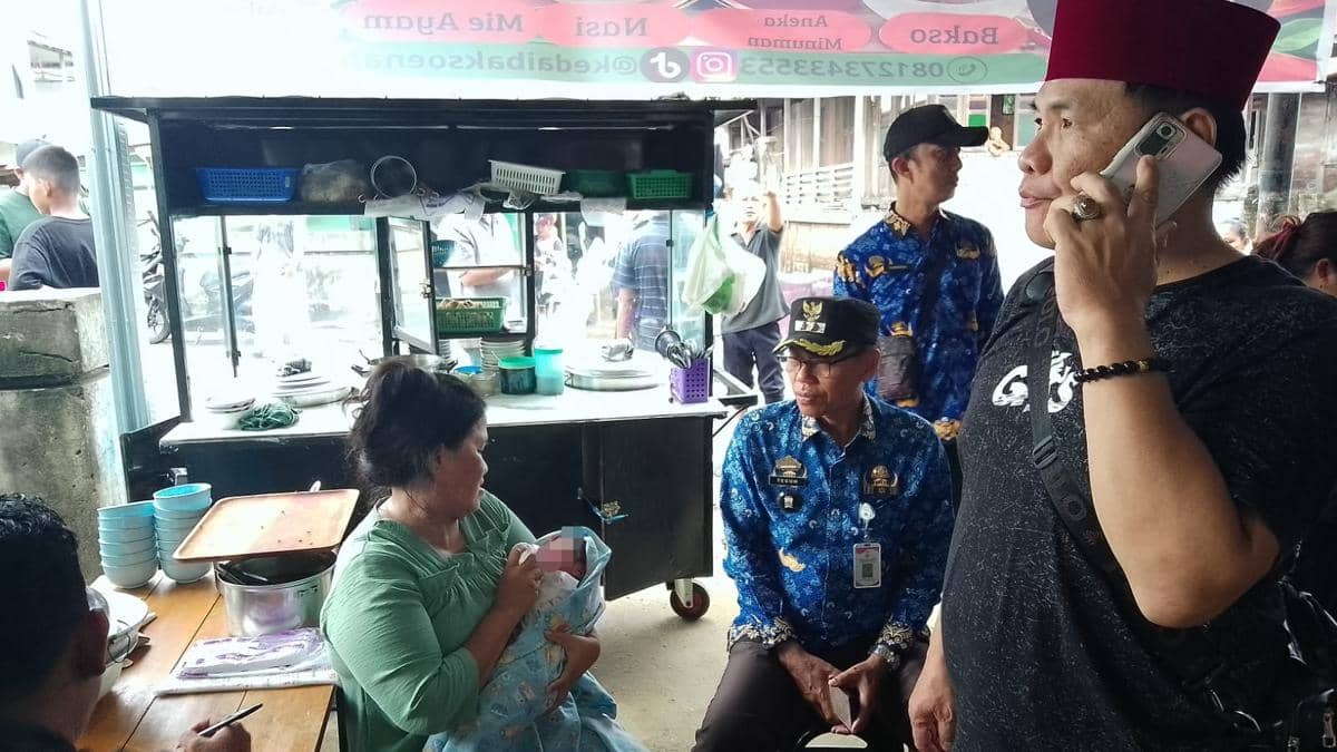 Warga Gandus Geger Temuan Bayi Dibuang di Pinggir Sungai Musi