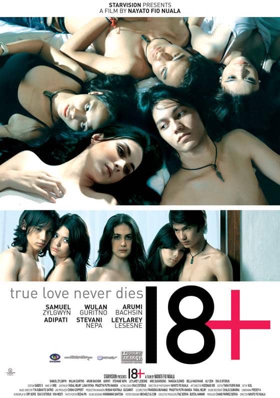 Poster film 18+: True Love Never Dies