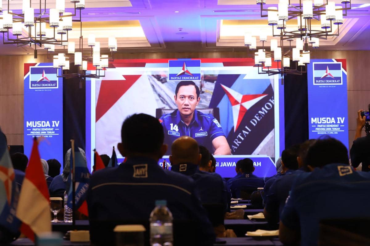 AHY Perintahkan Kader Demokrat Jangan Gentar Hadapi Tantangan Jateng
