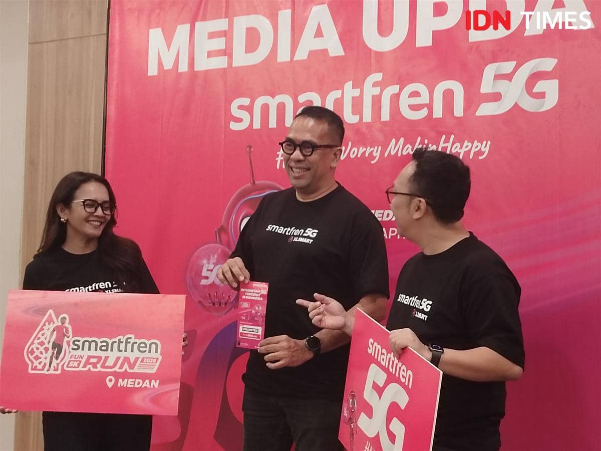 Smartfren Fun Run 2026 Hadir di Medan, Bidik 1.000 Peserta