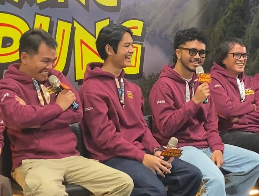 press conference film Pulang Kampung di Studio Sepat 72, Jakarta Selatan, Jumat (17/4/2026)