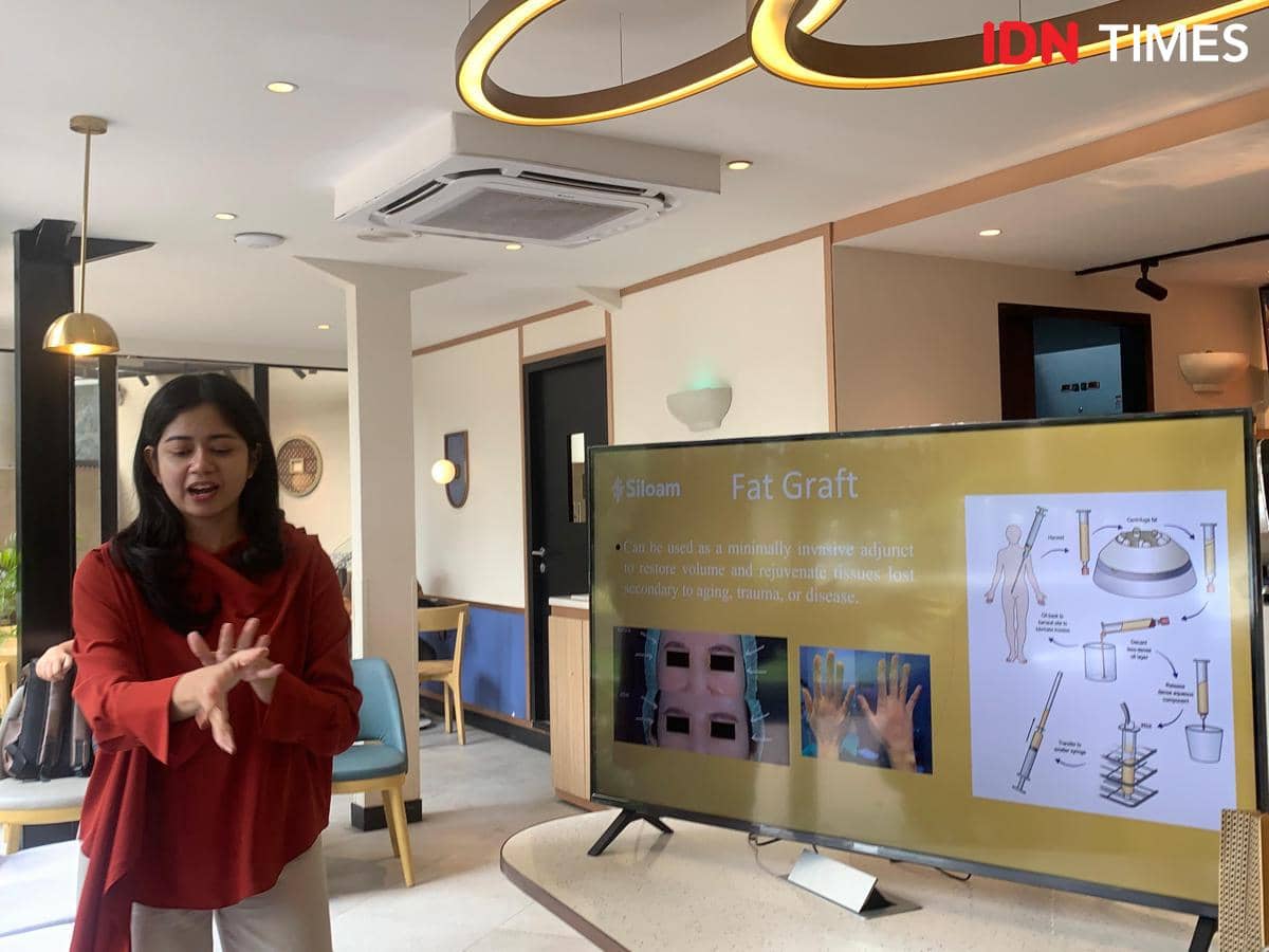 Konsultasi dengan dokter Siloam Hospitals TB Simatupang di Siloam Fair 2026 (IDN Times/Indah Permata Sari)