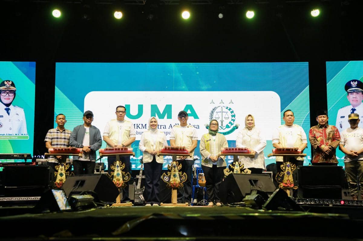 Festival UMKM 1001 Malam Lampung Timur Dibuka, Ada 1.500 Pelaku Usaha