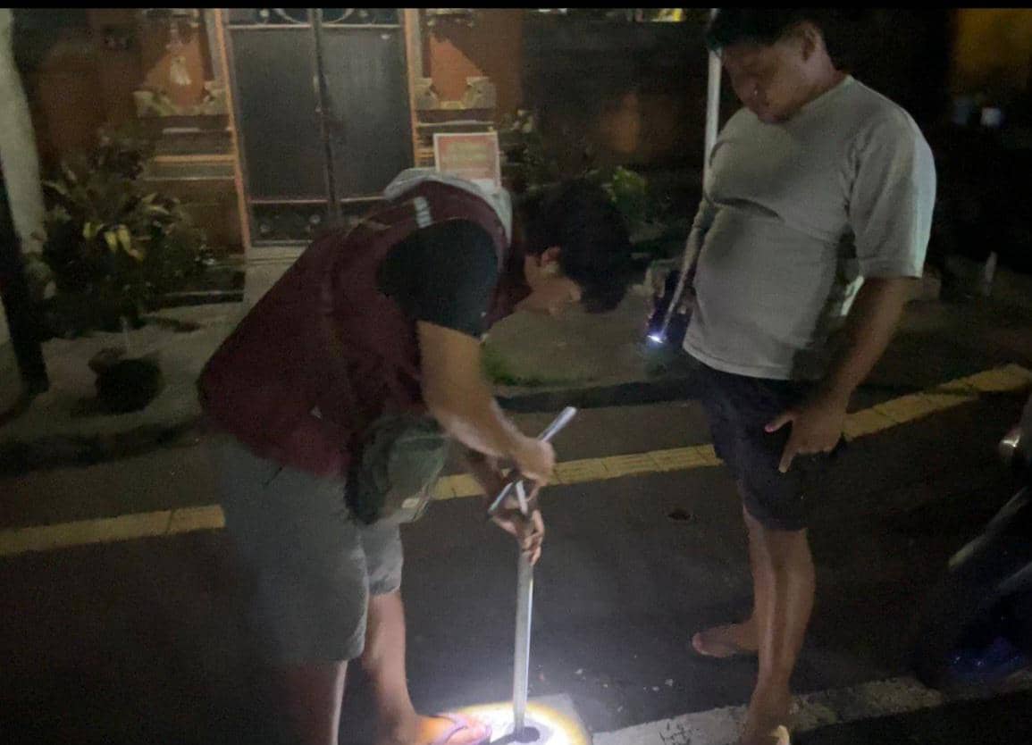 PDAM Tabanan lakukan step test sebagai langkah persiapan menghadapi El Nino 