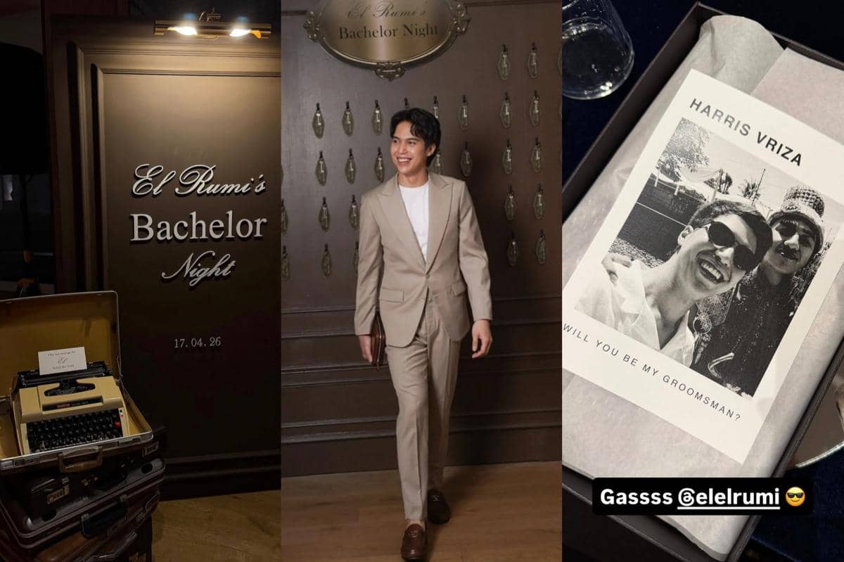 8 Inspirasi Dekor Bachelor Night El Rumi, Tema Vintage Concierge