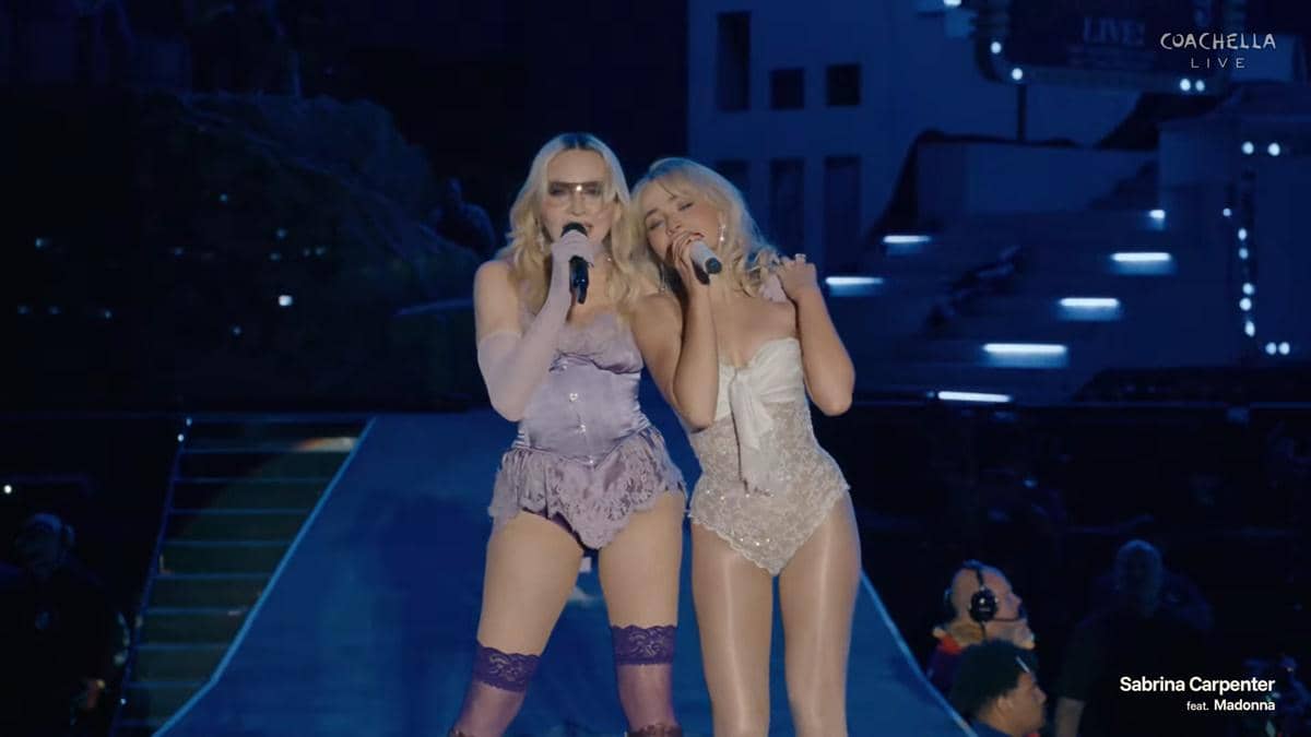 Alasan Madonna Muncul di Stage Coachella Sabrina Carpenter Bikin Heboh
