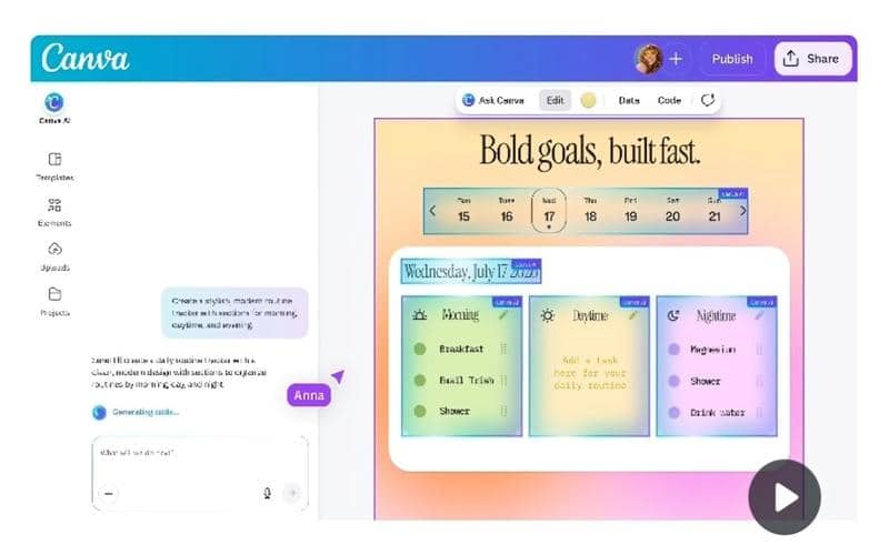 fitur Canva Code 2.0