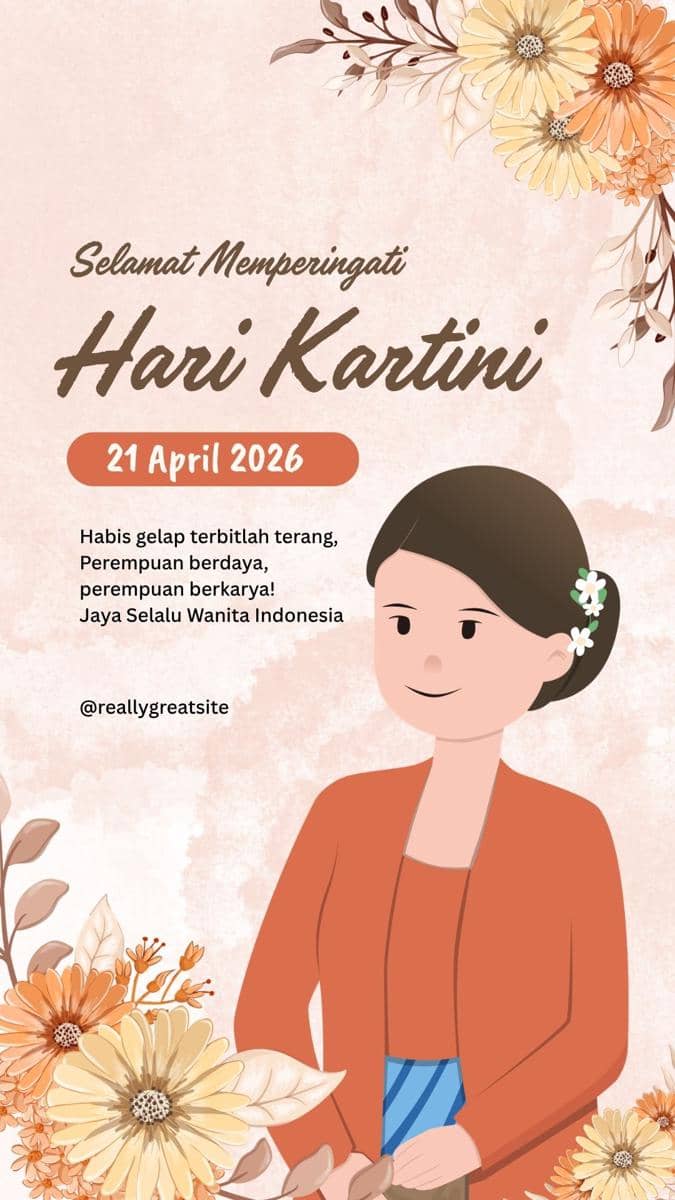 Poster Hari Kartini 2026