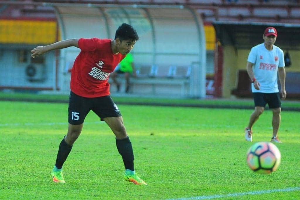 Gelandang PSM Makassar, Muhammad Arfan.